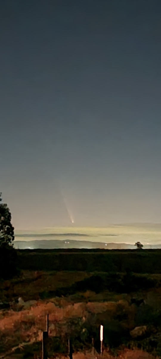 Comet C2023 A3 10/12/24 19:30 Pacific Time Zone
